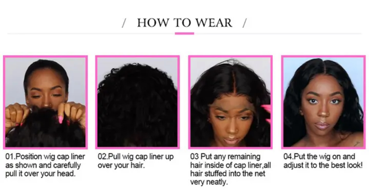 Wear your wig correctly 